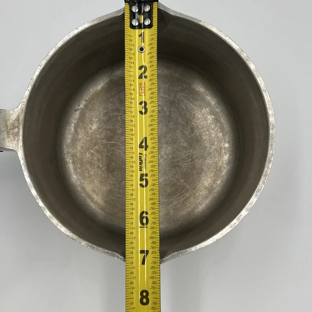 Vintage Magnalite Classic 2 Qt‎ Sauce Pan Double Spout With Lid 4682 Made In USA